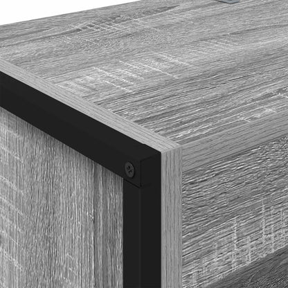 Bücherregal 2 pcs Graues Sonoma 80 x 30 x 155 cm Holzwerkstoff