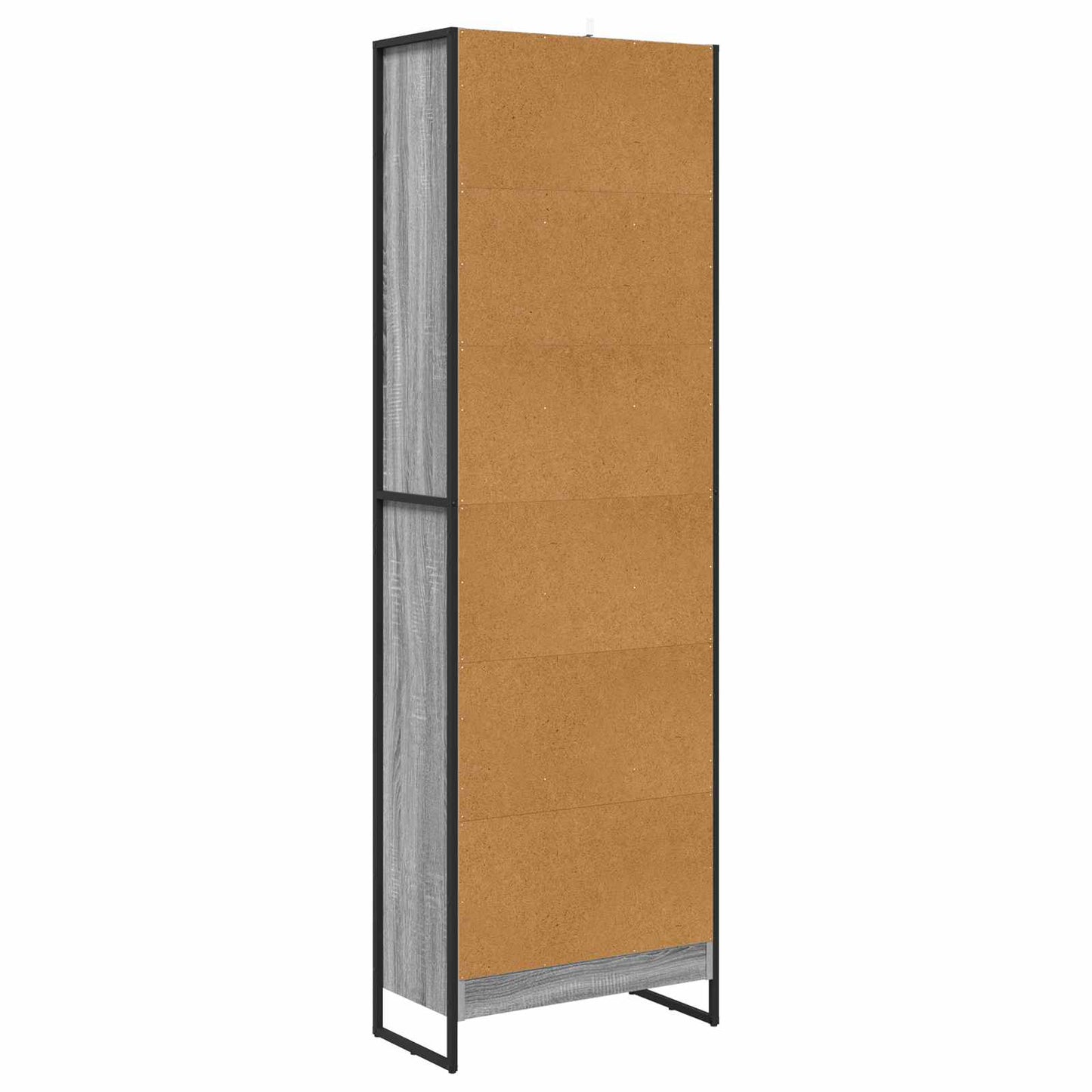 Bücherregal 2 pcs Graues Sonoma 80 x 30 x 155 cm Holzwerkstoff