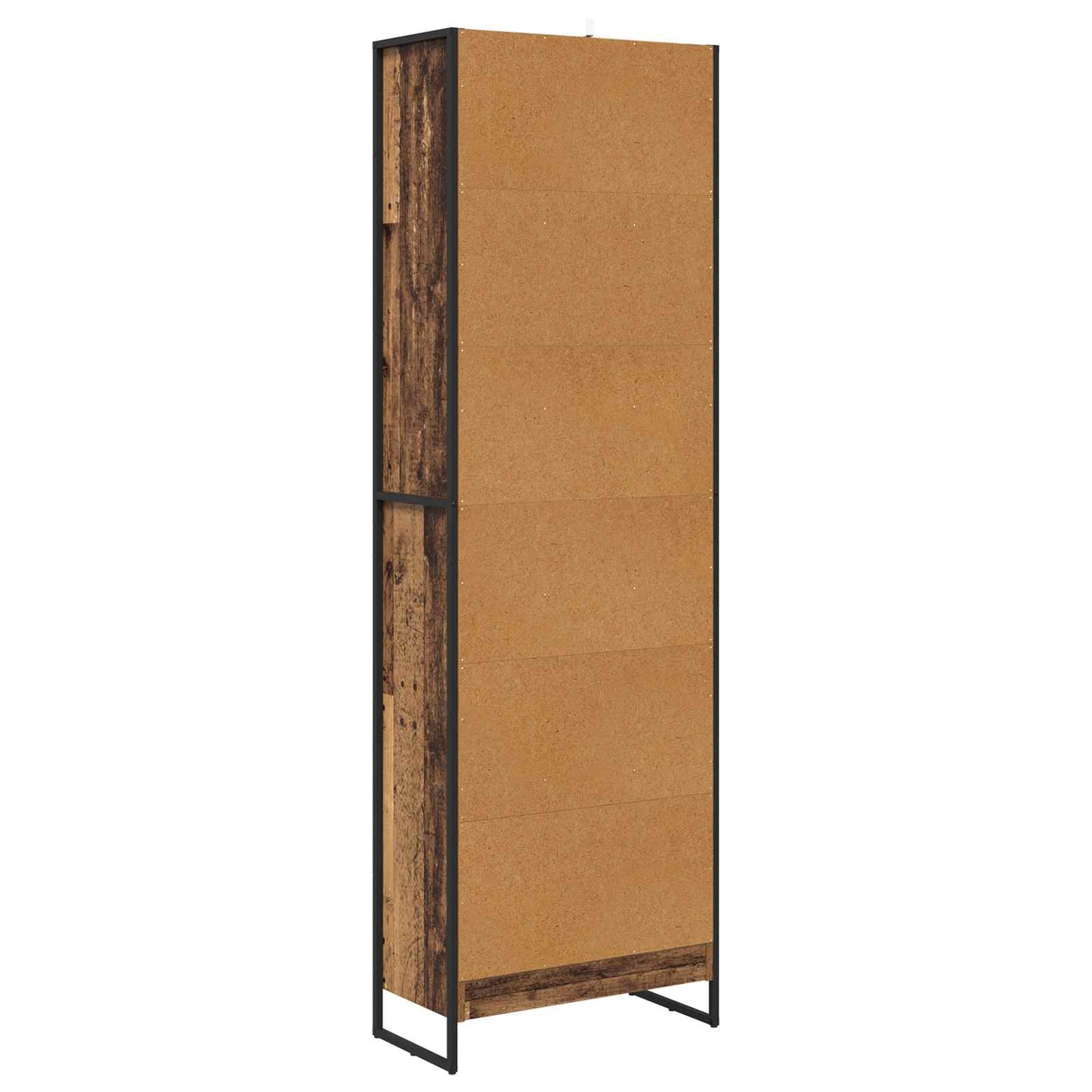 Bücherregal 2 pcs Altholz 80 x 30 x 155 cm Holzwerkstoff
