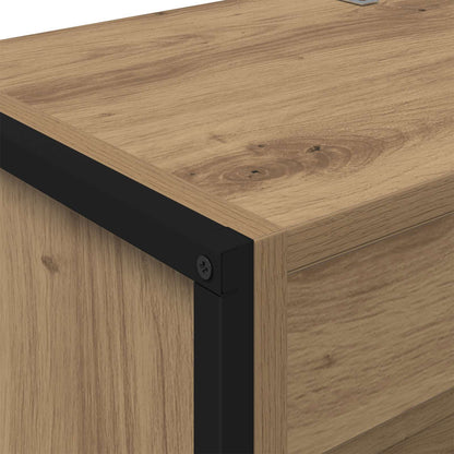 Bücherregal 2 pcs Kunsthandwerk Eiche 80 x 30 x 155 cm