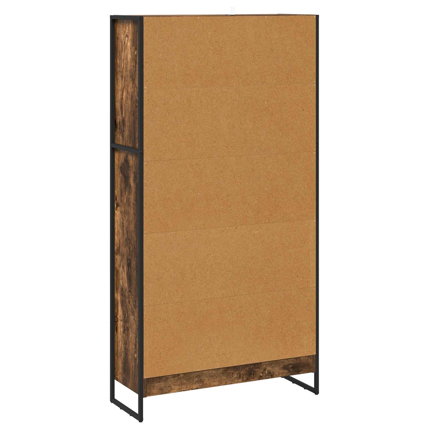 Bücherregal 2 pcs Raucharbe 80 x 30 x 155 cm Holzwerkstoff
