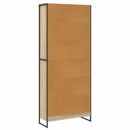 Bücherregal 2 pcs Sonoma 80 x 30 x 155 cm Holzwerkstoff