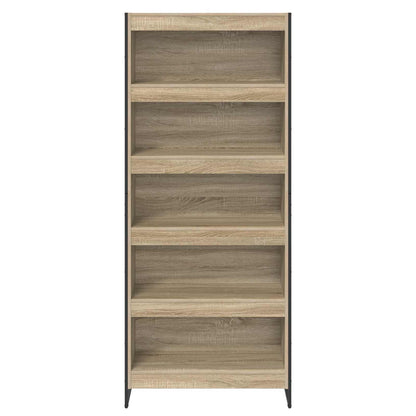 Bücherregal 2 pcs Sonoma 80 x 30 x 155 cm Holzwerkstoff