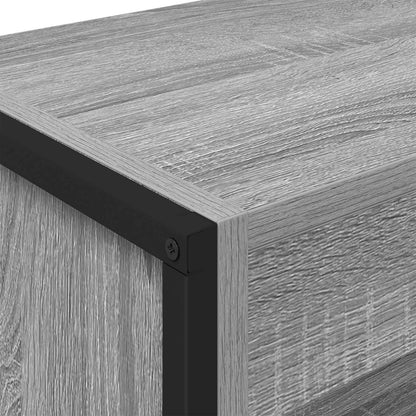 Bücherregal 2 pcs Graues Sonoma 80 x 30 x 155 cm Holzwerkstoff