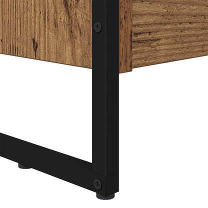 Bücherregal 2 pcs Altholz 80 x 30 x 155 cm Holzwerkstoff