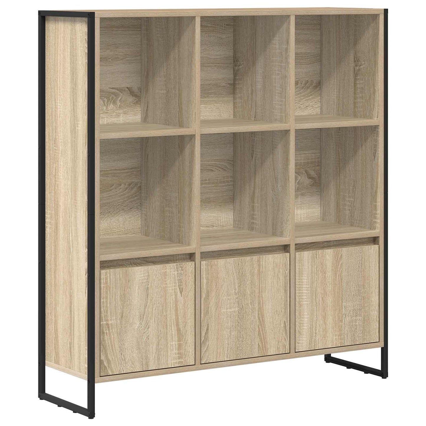 Bücherregal 2 pcs Sonoma 99,5 x 30 x 108,5 cm Holzwerkstoff
