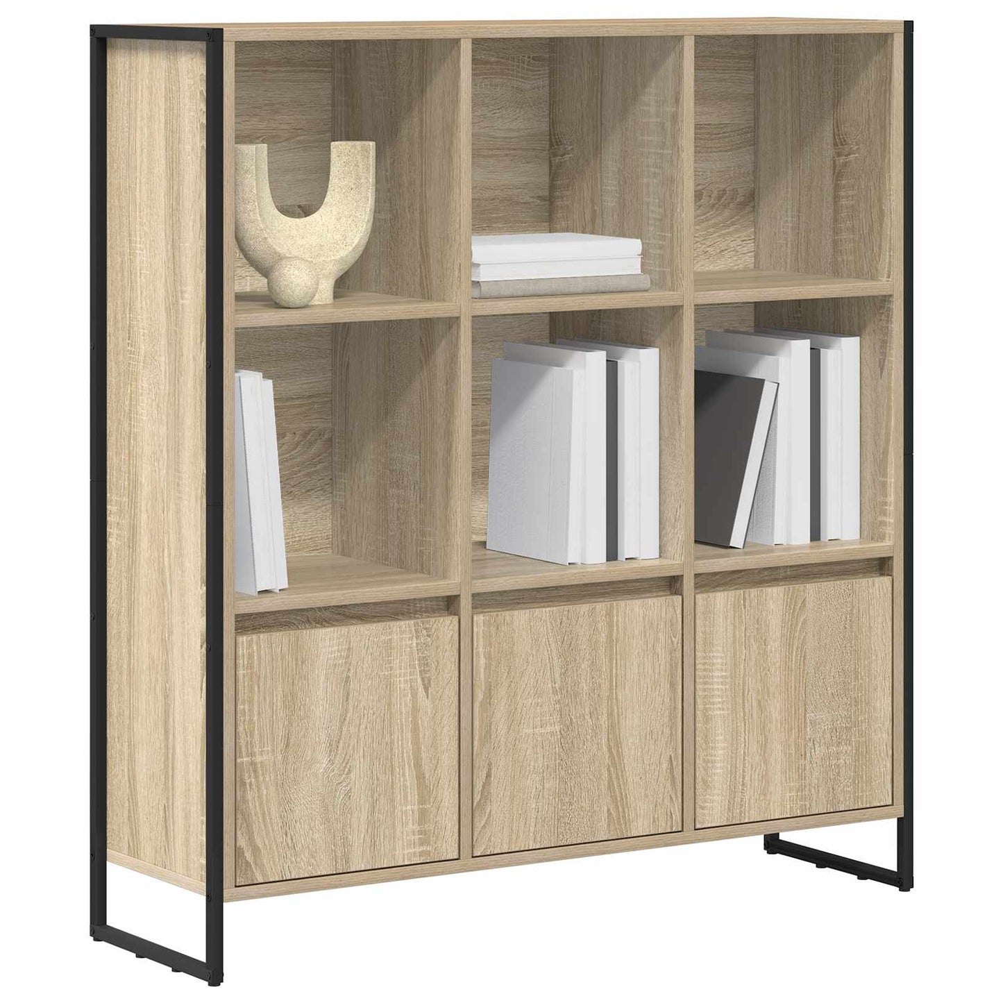 Bücherregal 2 pcs Sonoma 99,5 x 30 x 108,5 cm Holzwerkstoff