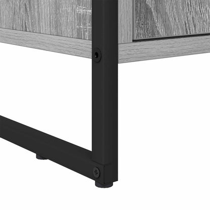 Bücherregal 2 pcs Graues Sonoma 99,5 x 30 x 108,5 cm