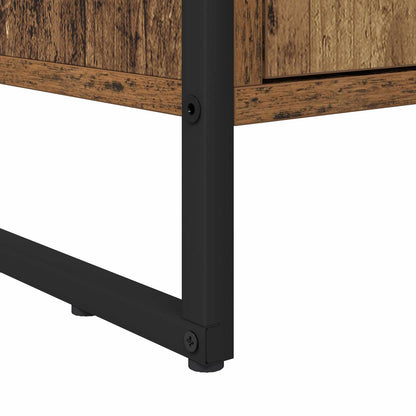 Bücherregal 2 pcs Altholz 99,5 x 30 x 108,5 cm Holzwerkstoff