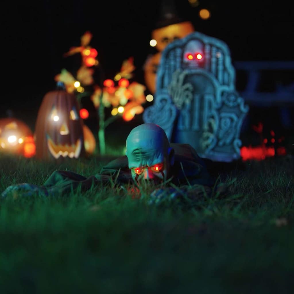 Halloween krabbelnder Zombie Grün 112 x 25.5 x 21.5 cm