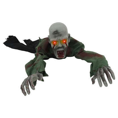 Halloween krabbelnder Zombie Grün 112 x 25.5 x 21.5 cm