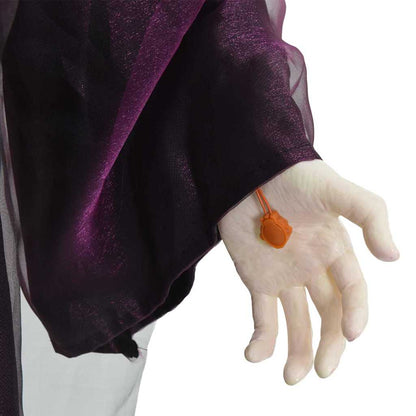 Halloween sprechende Hexe Lila 216 x 125 cm Polyester
