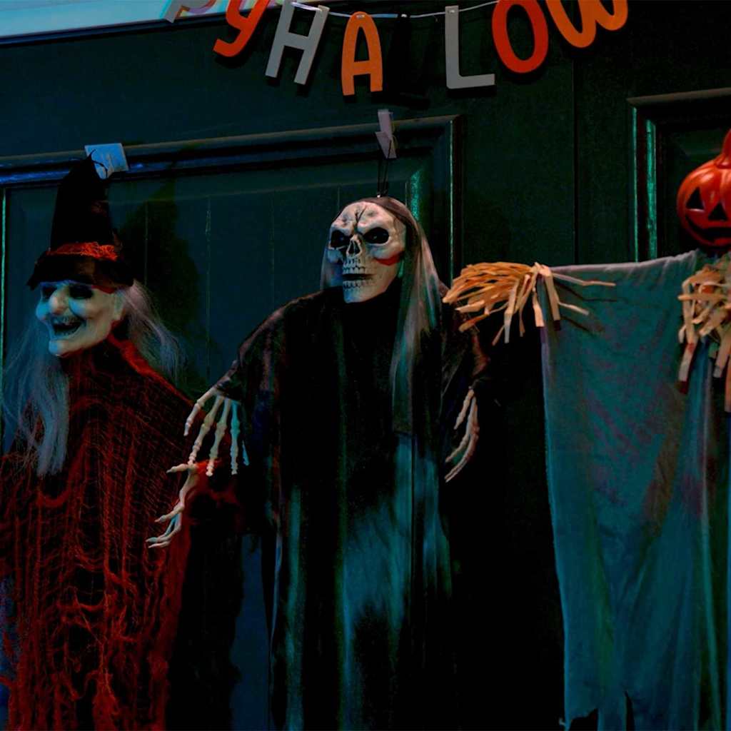 Hängender Halloween Geist 3 pcs Mehrfarbig 61 x 97 cm Polyester