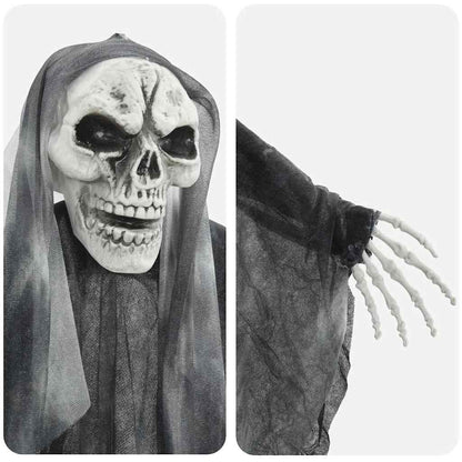 Hängender Halloween Geist 3 pcs Schwarz 66 x 110 cm Polyester