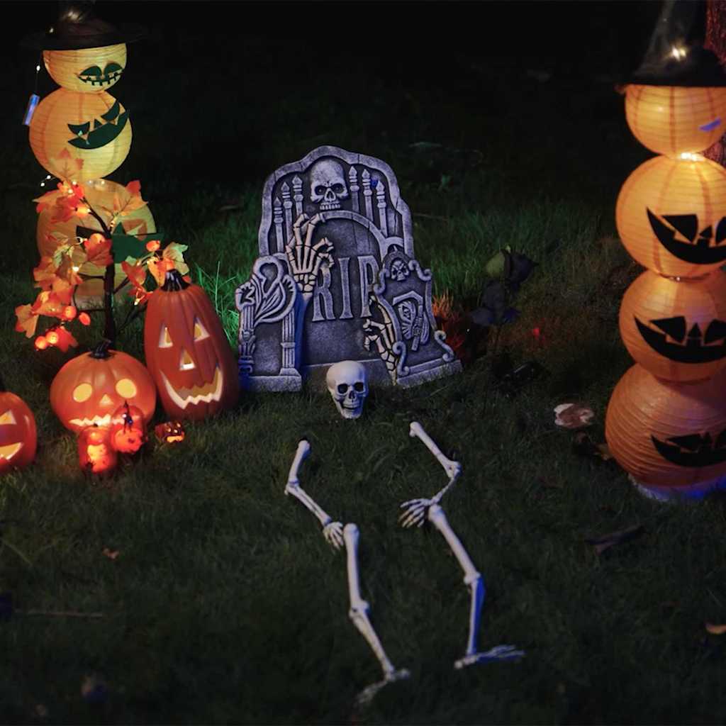 Halloween Skelett Weiß 20 x 10 x 9.5 cm Plastik