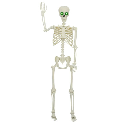 Halloween Skelett Weiß 155 x 38.5 cm Plastik
