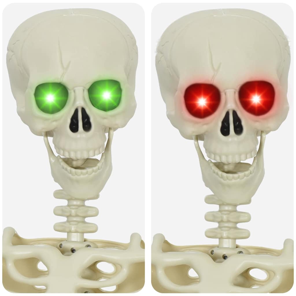 Halloween Skelett Weiß 155 x 38.5 cm Plastik