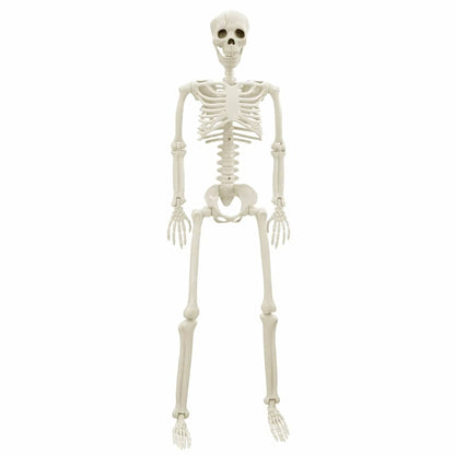 Halloween-Skelett 2 pcs Weiß 85 cm PVC