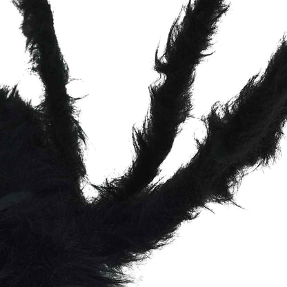 Halloween Spinnen Dekoration 3 pcs Schwarz 200 cm