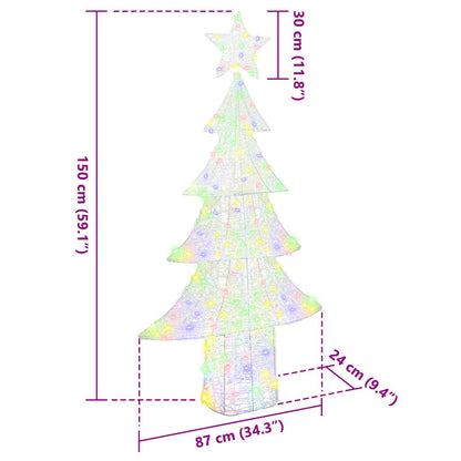Weihnachtsdekoration Mehrfarbig 180 cm