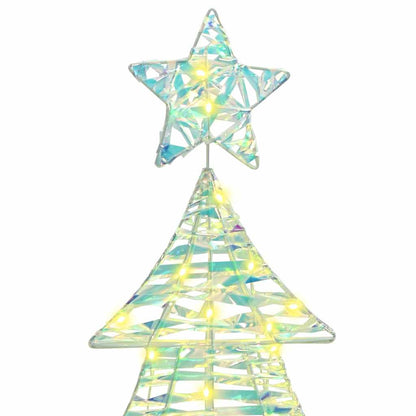 Weihnachtsbaum mit 120 LEDs Warmweiß 120 cm PET