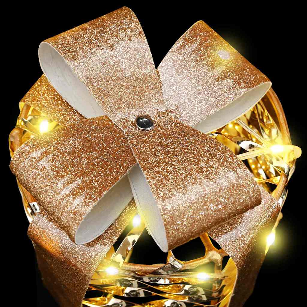 Geschenkbox Dekoration 3 pcs Warmweiß 20 x 20 x 20 cm Haustier