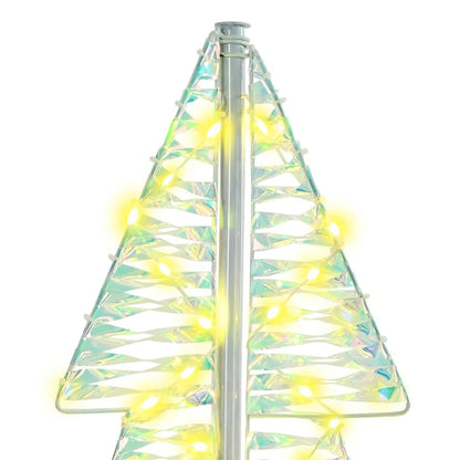 Weihnachtsbaum mit 100 LEDs Warmes Weiß 120 cm PET