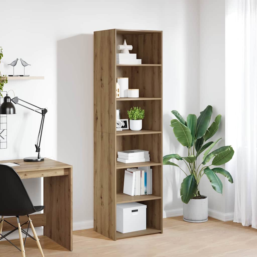Schrank Artisan-Eiche 50 x 41 x 185 cm Holzwerkstoff