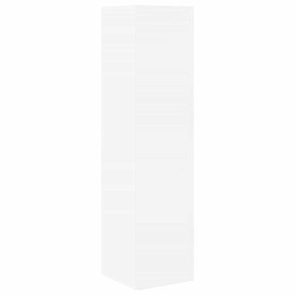 Eckschrank Weiß 25,5x25x102cm Holzwerkstoff