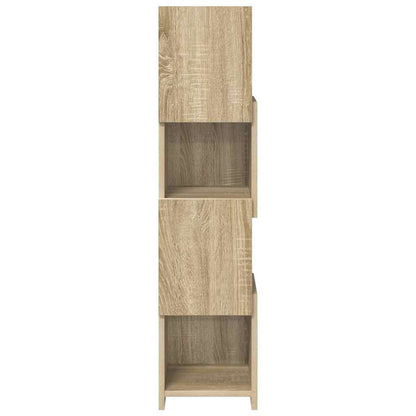 Eckschrank Weiß 25,5x25x102cm Holzwerkstoff
