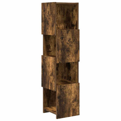 Eckschrank Weiß 25,5x25x102cm Holzwerkstoff