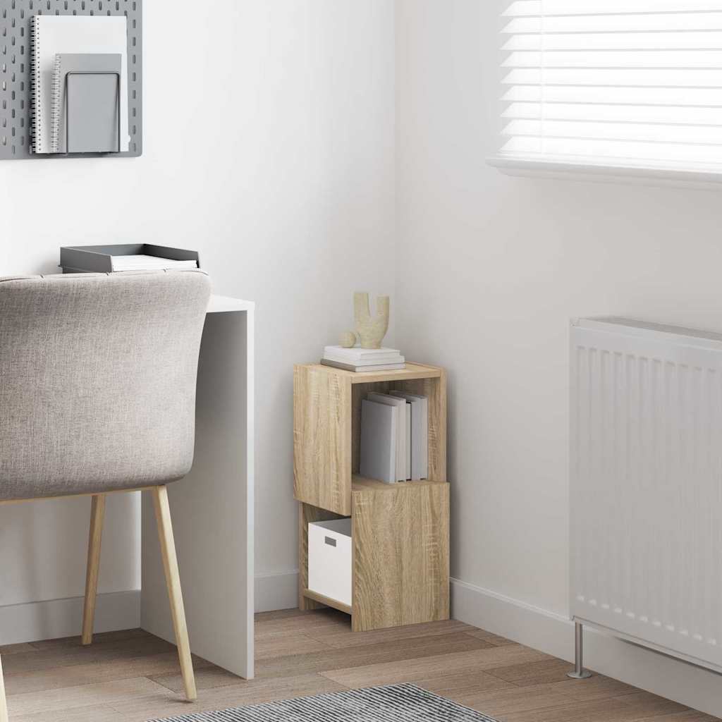 Eckschrank Weiß 25,5x25x55cm Holzwerkstoff