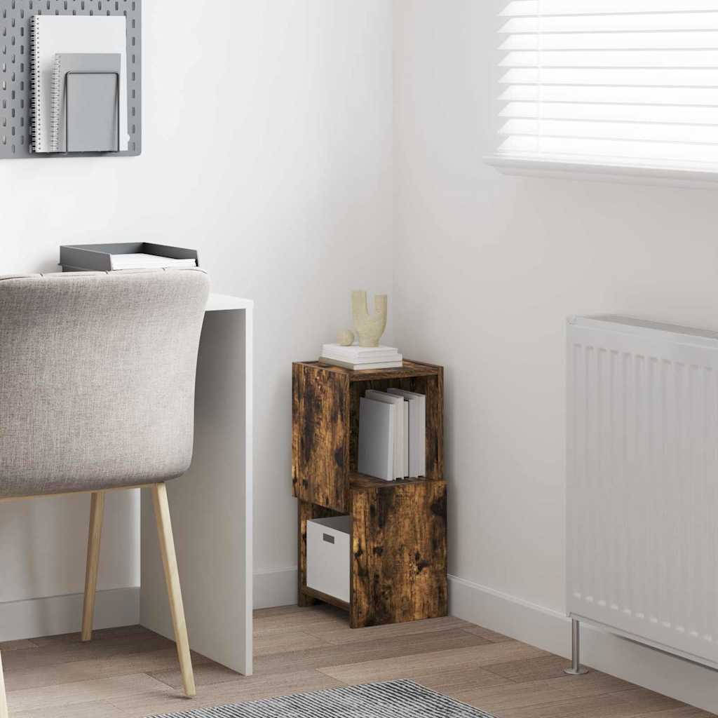 Eckschrank Weiß 25,5x25x55cm Holzwerkstoff