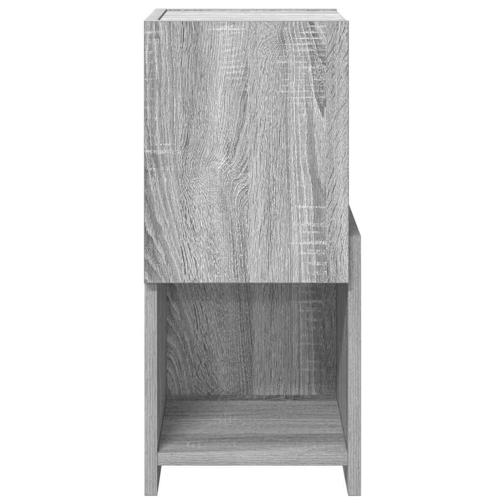 Eckschrank Weiß 25,5x25x55cm Holzwerkstoff