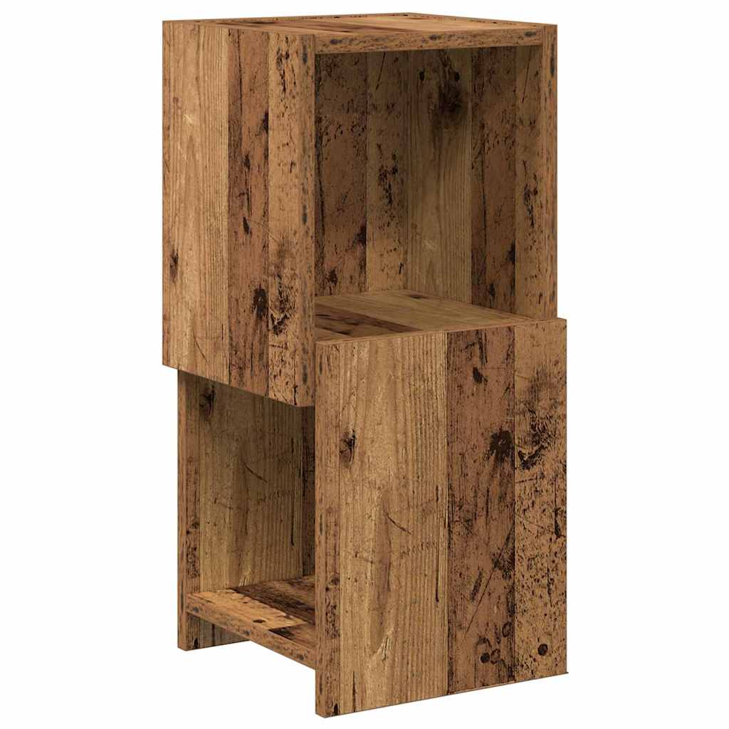 Eckschrank Weiß 25,5x25x55cm Holzwerkstoff