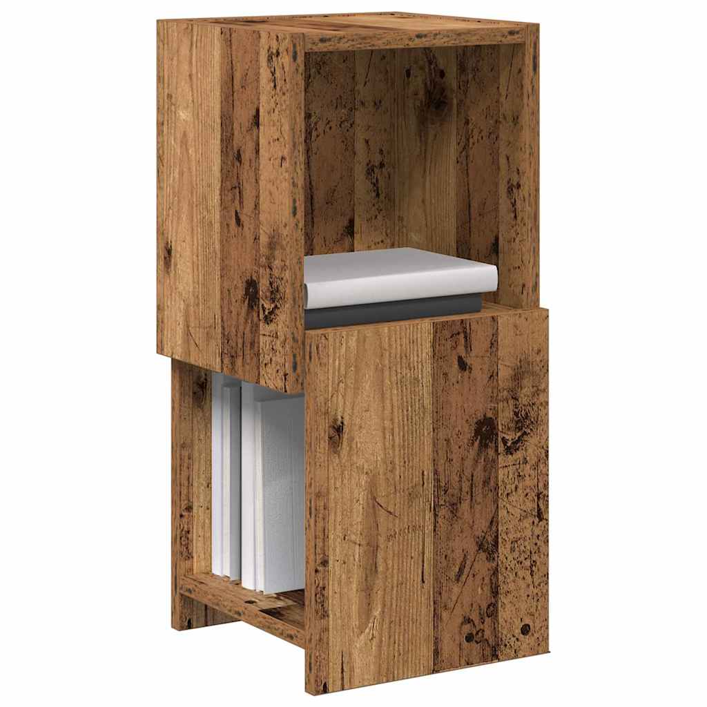 Eckschrank Weiß 25,5x25x55cm Holzwerkstoff