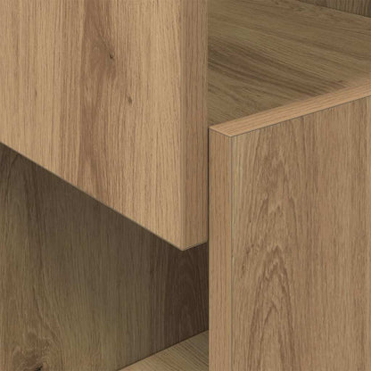 Eckschrank Weiß 25,5x25x55cm Holzwerkstoff