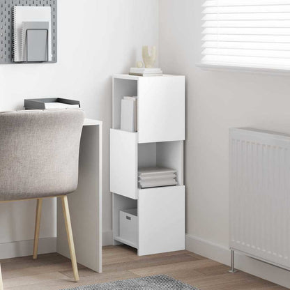 Eckschrank Weiß 30,5x30x95cm Holzwerkstoff