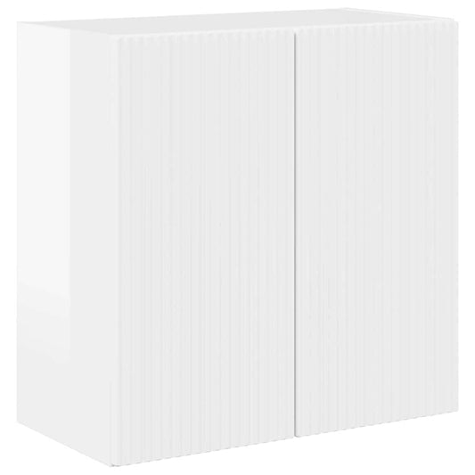 TV-Wandschrank Hochglanz Weiß 59,5 x 31 x 60 cm Holzwerkstoff