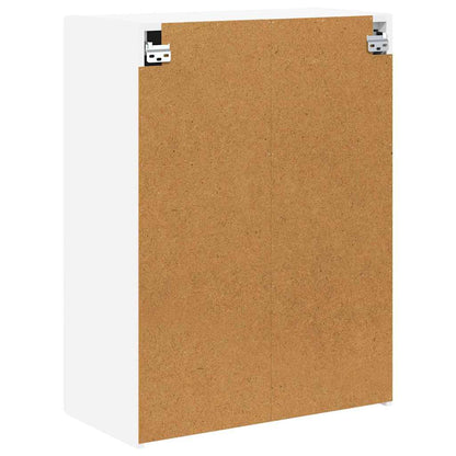 TV-Wandschrank Weiß 59,5 x 31 x 80 cm Holzwerkstoff