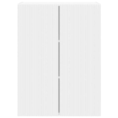 TV-Wandschrank Weiß 59,5 x 31 x 80 cm Holzwerkstoff