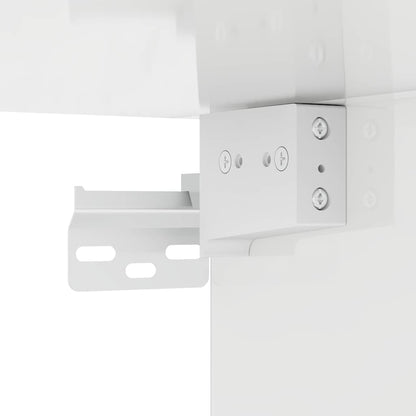 TV-Wandschrank Hochglanz Weiß 59,5 x 31 x 80 cm Holzwerkstoff