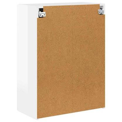 TV-Wandschrank Hochglanz Weiß 59,5 x 31 x 80 cm Holzwerkstoff