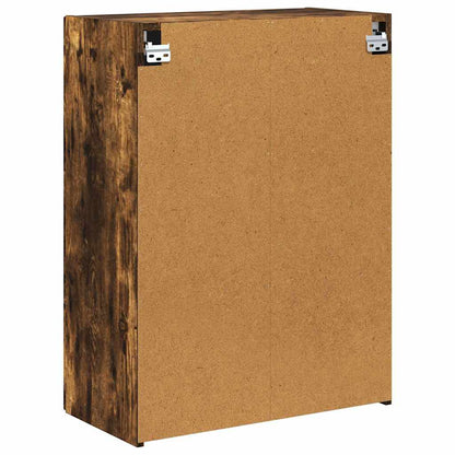 TV-Wandschrank Wandmontiert Geräucherte Eiche 59,5 x 31 x 80 cm