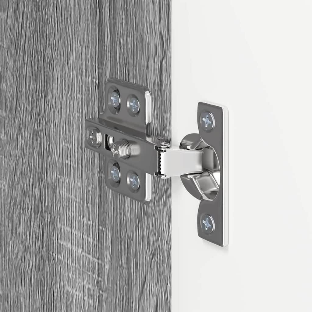 TV-Wandschrank Graues Sonoma 59,5 x 31 x 80 cm Holzwerkstoff