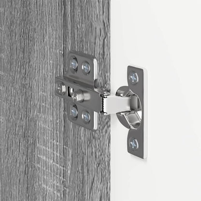 TV-Wandschrank Graues Sonoma 59,5 x 31 x 80 cm Holzwerkstoff