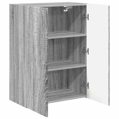 TV-Wandschrank Graues Sonoma 59,5 x 31 x 80 cm Holzwerkstoff