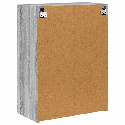TV-Wandschrank Graues Sonoma 59,5 x 31 x 80 cm Holzwerkstoff