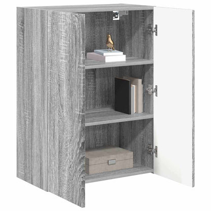 TV-Wandschrank Graues Sonoma 59,5 x 31 x 80 cm Holzwerkstoff