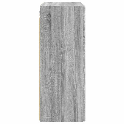 TV-Wandschrank Graues Sonoma 59,5 x 31 x 80 cm Holzwerkstoff